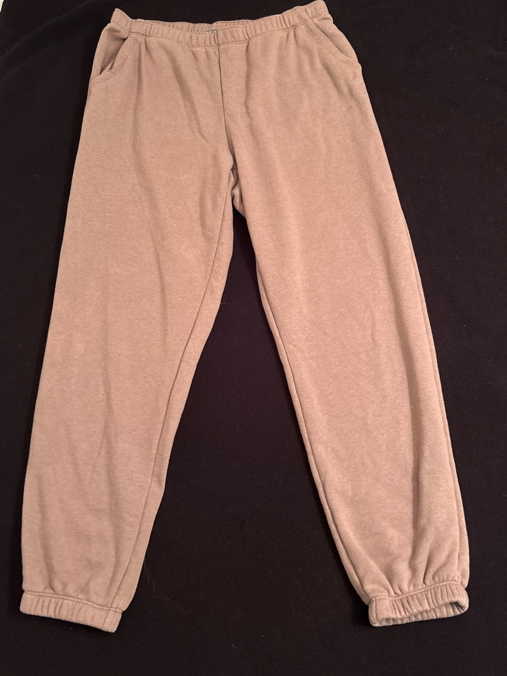 Aerie women’s Neutral Tan brown Jogger Bottoms - Comfortable Everyday Pants